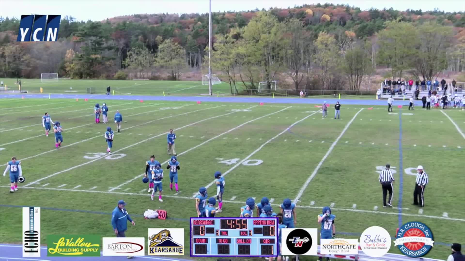 "Game of the Week" Football:Kearsarge vs Epping-Newmarket
